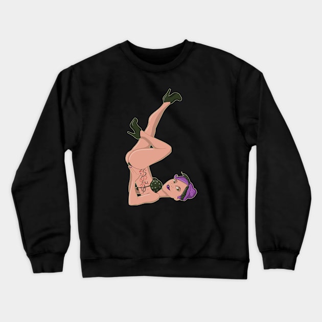 jeannette Crewneck Sweatshirt by bobgoodallart